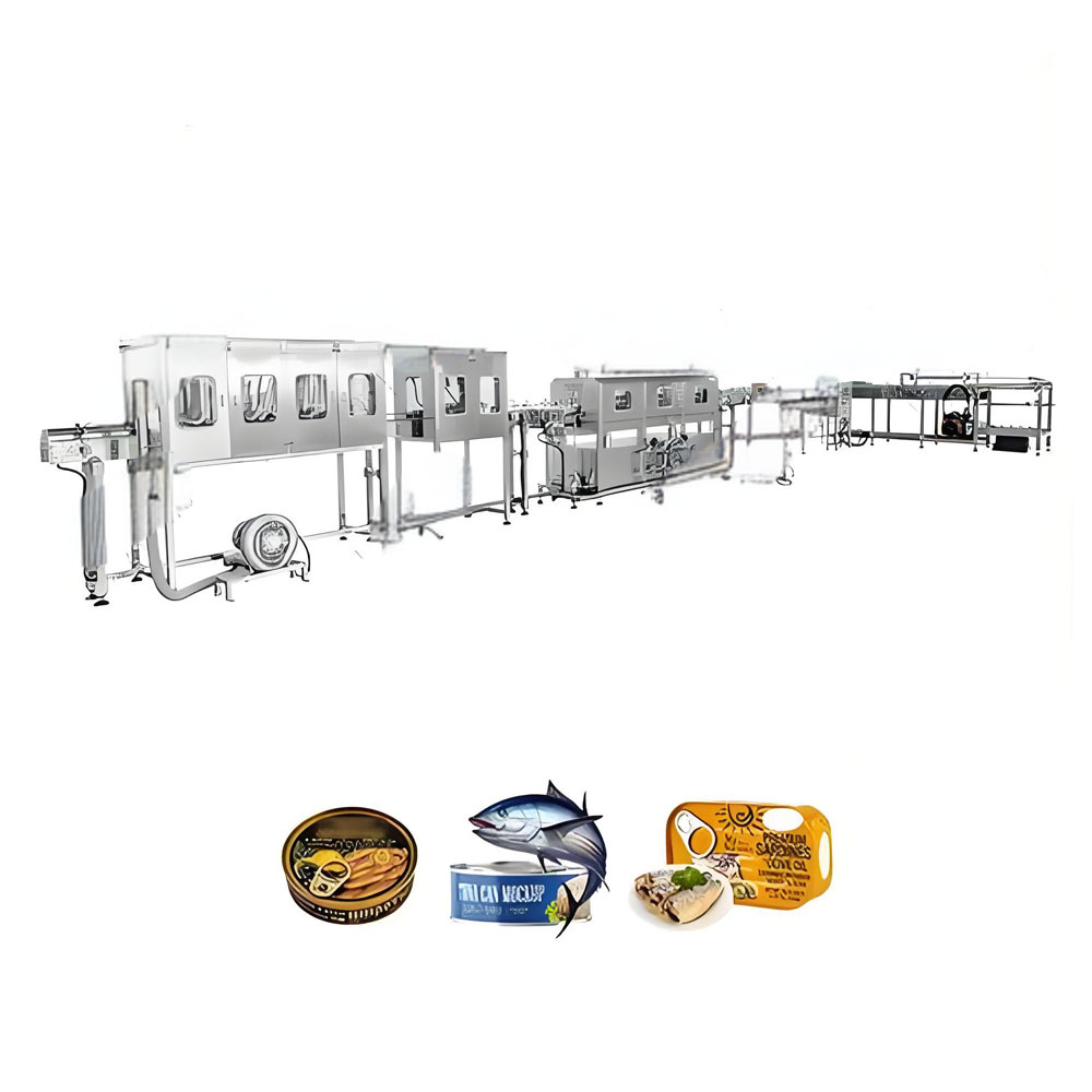 Canned Sardine Production Line Equipment