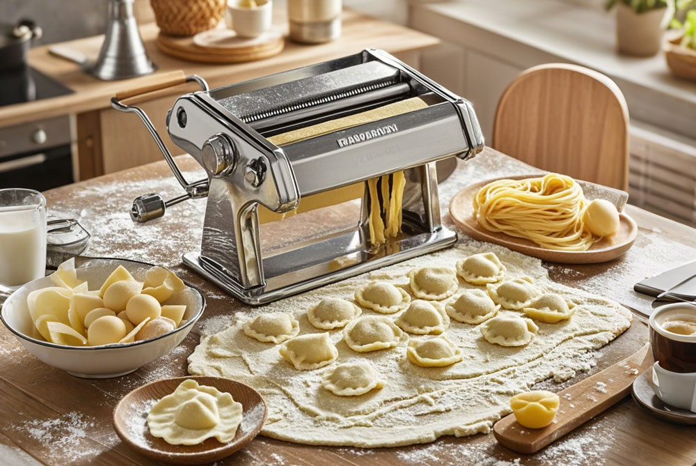 How To Make Ravioli Dough With Pasta Machine(图1)