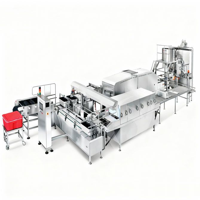 Robotic Rice Production Line